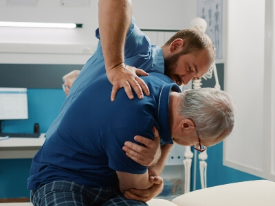 Fisioterapia a domicilio en el cuidado de mayores